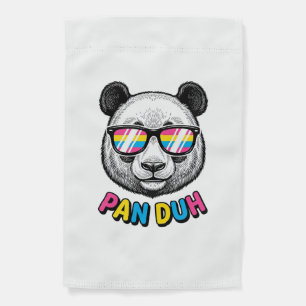 Funny Panda Sunglasses Vintage Engraving Shirt Des Garden Flag