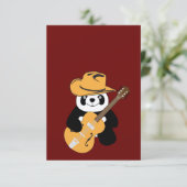 Funny panda with guitar (Standing Front)