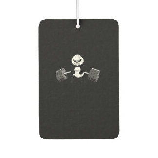 Funny Panda Workout Kitten Gym Deadlift Power Air Freshener