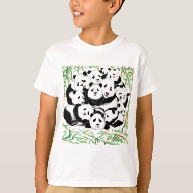 Funny Pandas T-Shirt (Front)