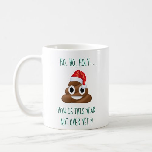 Funny Pandemic Covid Christmas Poop Quarantine Coffee Mug