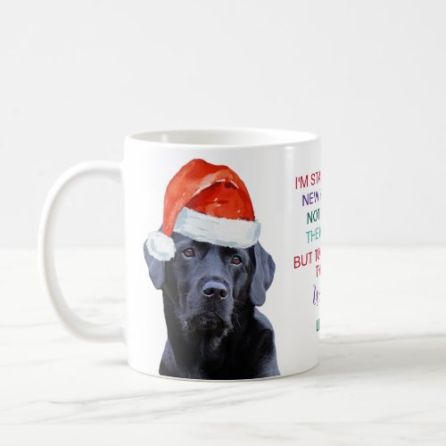 Funny Pandemic Quarantine Year Dog Christmas Coffee Mug