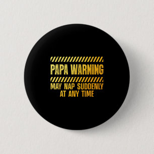 Funny Papa Art For Grandpa From Grandkids Fathers Button