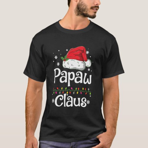 Funny Papaw Claus Christmas Shirt Pajamas Santa Ha