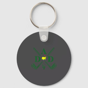 Funny Par Dad Golf Matching Golfing Quote Party Ck Keychain
