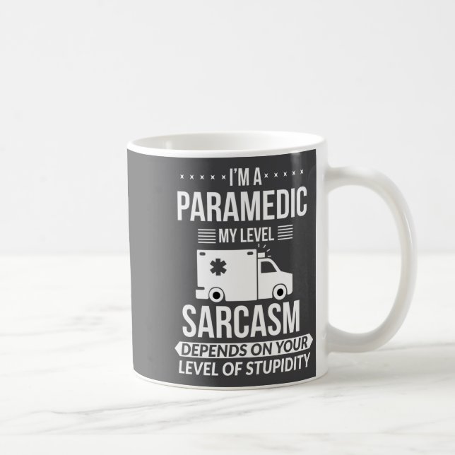 Funny Paramedic Emt Gift  Coffee Mug (Right)