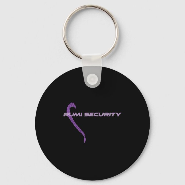 Funny Parent Halloween Costume Idea –“rumi Securit Keychain (Front)