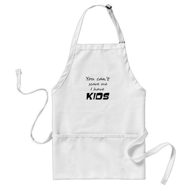 Funny parents aprons kids jokes gifts (Front)