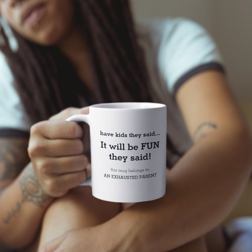 Funny Parents  Mother Father Personalized Mug
