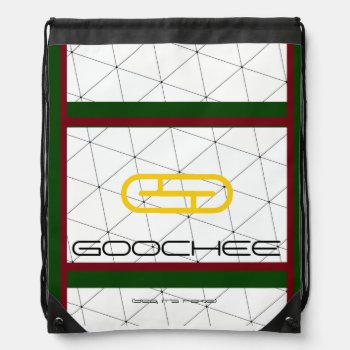 Funny Parody Fake Brand "goochee" (yes  It's Fake) Drawstring Bag by vicesandverses at Zazzle