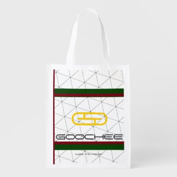 Funny Parody Fake Brand "goochee" (yes  It's Fake) Grocery Bag by vicesandverses at Zazzle