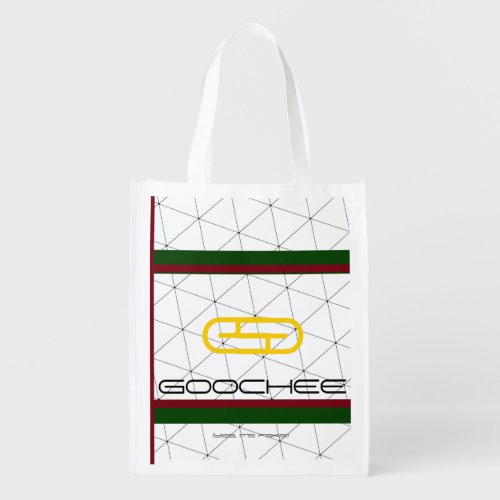Funny Parody Fake Brand Goochee Yes its fake Grocery Bag