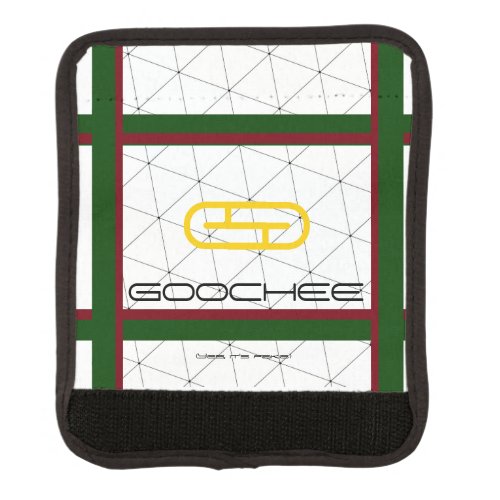 Funny Parody Fake Designer Brand Goochee Luggage Handle Wrap