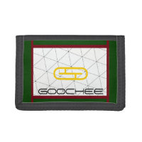 Funny Parody Fake Designer Brand Goochee Trifold Wallet | Zazzle