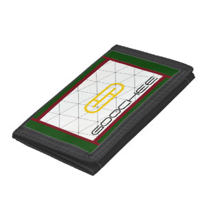 Funny Parody Fake Designer Brand Goochee Trifold Wallet