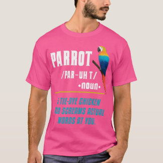 Funny Parrot Definition T T-Shirt