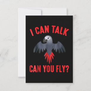 Talking Parrot Cards | Zazzle