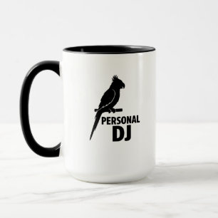 Funny Parrot Personal DJ Mug for Parrot Owners