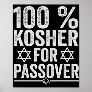 Funny Passover Jewish Holiday Kosher Humor Poster