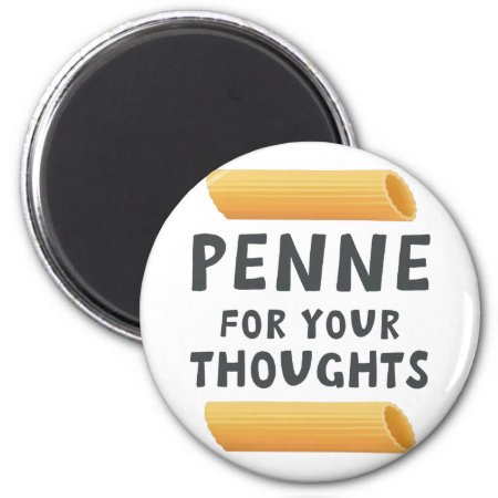 Funny Pasta Pun Magnet