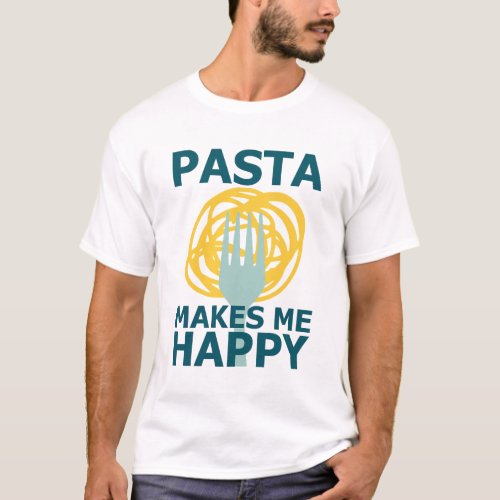 Funny pasta slogan t_shirt
