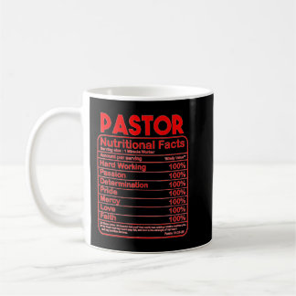 Funny Pastor Appreciation Gift For Men Women Cool Coffee Mug