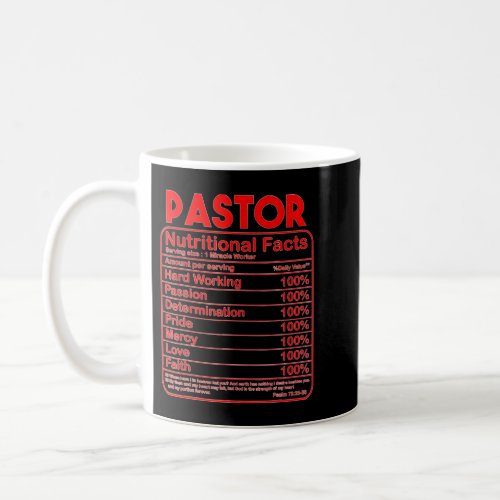 Funny Pastor Appreciation Gift For Men Women Cool  Coffee Mug