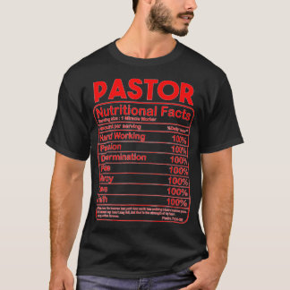 Funny Pastor Appreciation Gift For Men Women Cool T-Shirt