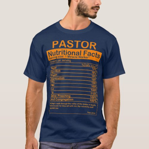 Funny Pastor Appreciation Gift For Men Women T_Shirt