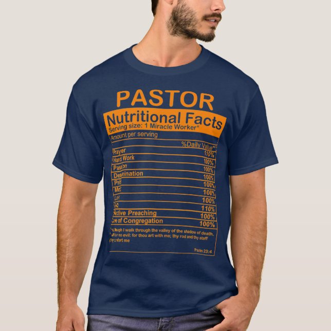 Funny Pastor Appreciation Gift For Men Women T-Shirt (Front)