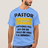 Funny Pastor Christian Jesus Believer Appreciation