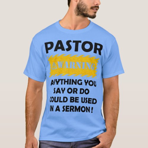 Funny Pastor Christian Jesus Believer Appreciation T_Shirt