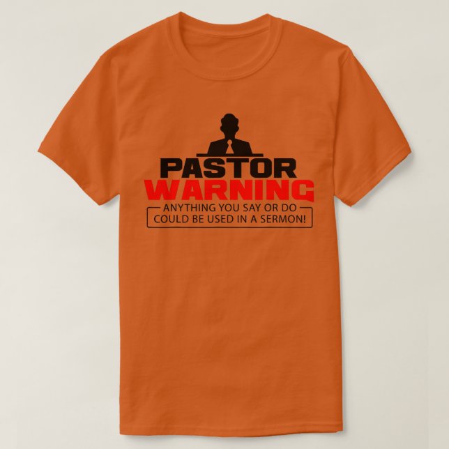Funny Pastor Christian Jesus Believer Appreciation T-Shirt (Design Front)