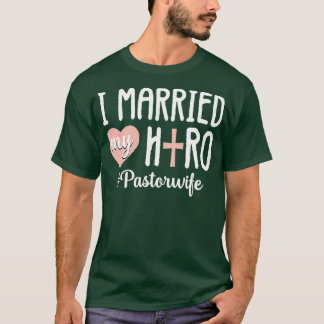 Funny Pastor Wife Christian Church Appreciation T-Shirt
