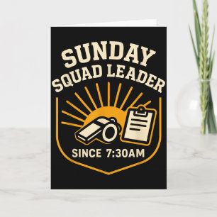 Funny Pastor Youth Ministry Church Leader Humor Se Card
