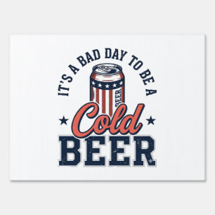Funny Patriotic Cold Beer Vintage Vector Shirt Des Sign