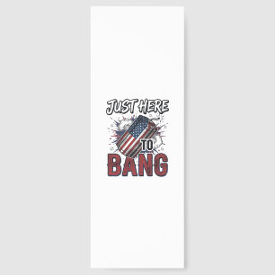 Funny Patriotic Firecracker Vintage 4th of July Sh Bookmarks