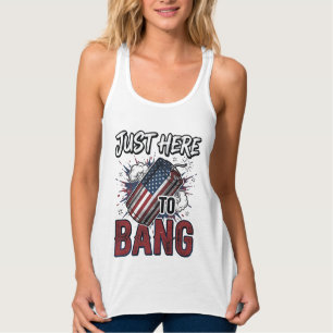 Funny Patriotic Firecracker Vintage 4th of July Sh Tank Top