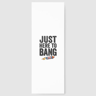Funny Patriotic Firework Bang Vintage Shirt Design Bookmarks