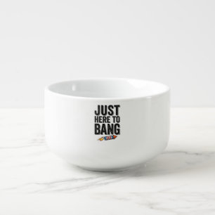 Funny Patriotic Firework Bang Vintage Shirt Design Soup Mug