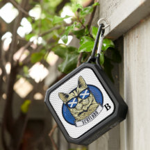 Funny Patriotic Scottish Cat Scotland Flag