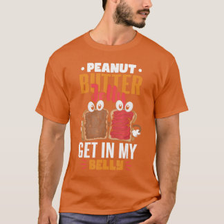 Funny PbJ Saying PNJ Peanut Butter And Jelly funny T-Shirt