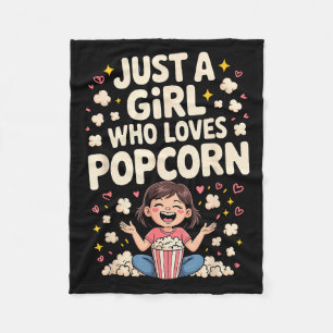 Funny Pcorn Art For Women Girls Kid P Corn Pcorn L Fleece Blanket