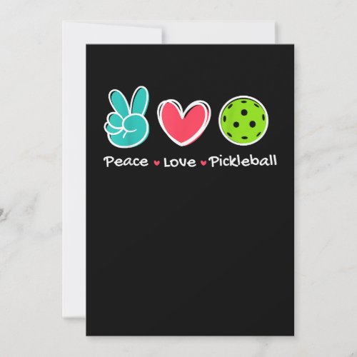 Funny Peace Love Pickleball Court Play Loves Pickl Save The Date
