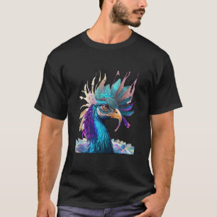 Funny Peacock – Colorful Sass & Feathers Humor T-Shirt