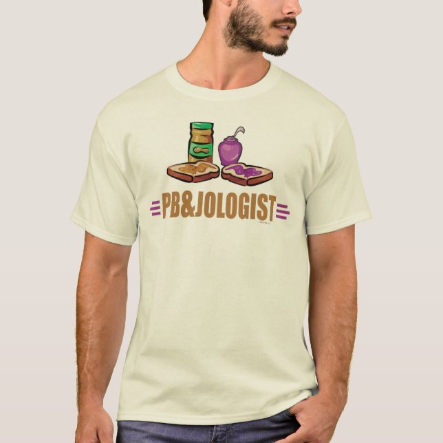 Funny Peanut Butter Jelly Sandwiches T-Shirt (Front)