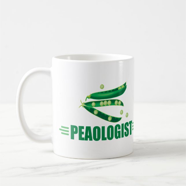 Funny Peas Coffee Mug (Left)