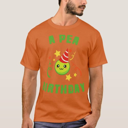 Funny Peas Happy Birthday Pun T_Shirt