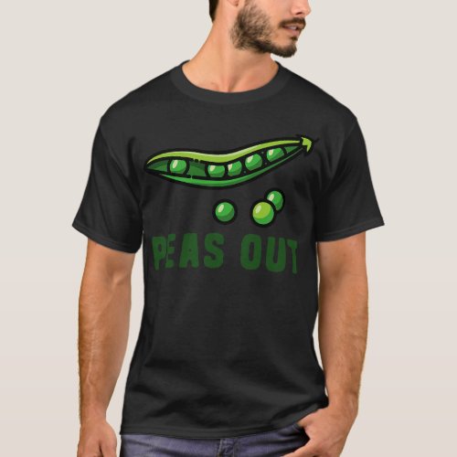 Funny Peas Pun Peas Out T_Shirt