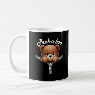 Funny - Peekabo - Bear Coffee Mug